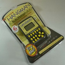 Pocket Arcade Hangman - Handheld Electronic Mobile Travel Classic Game - 2009