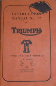 Triumph Motorcycle Co Bike Parts Dealer Models Catalog ...