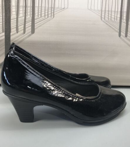 Chaussures à Talons Earth Daytripper - Cuir Noir, Pointure 6.5B (M), Occasion Excellent état