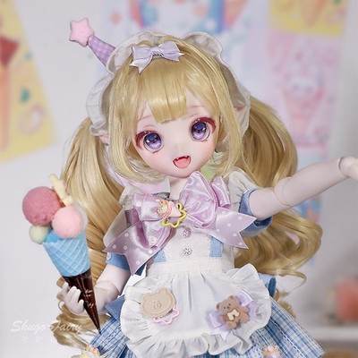 Full Set BJD Doll 1/4 Handmade Resin Cartoon Ball Joint Body Women