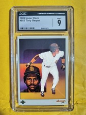 1989 Upper Deck Tony Gwynn #683 CGC 9 