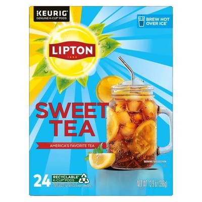 Iced Tea K-Cups, Southern Sweet Black Tea, 24 K-Cup Pods