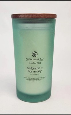 Chesapeake Bay Scented Candle, Balance + Harmony (Water Lily Pear)