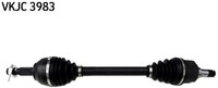 SKF VKJC3983 Antriebswelle Gelenksatz FüR Citroen FüR Peugeot