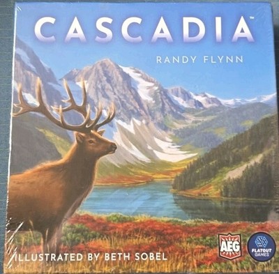 Cascadia Board Game by Randy Flynn - AEG and Flatout Games - NEW Sealed!