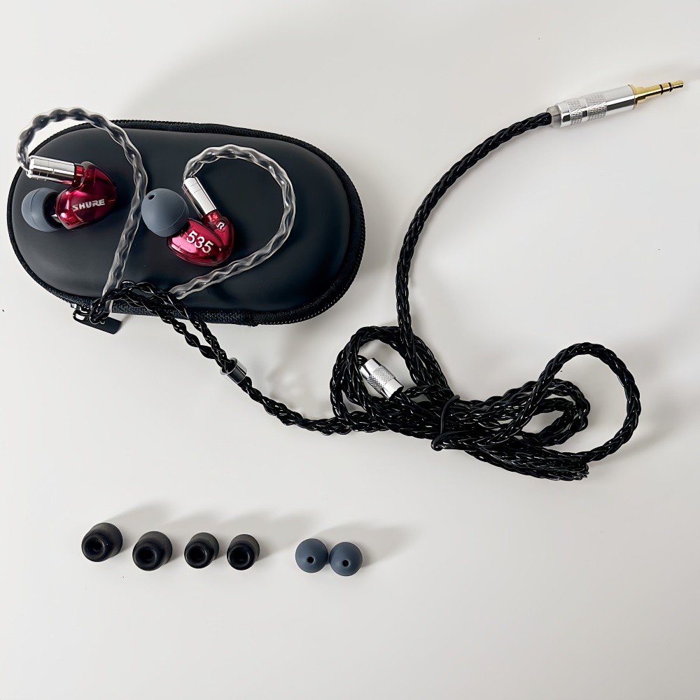 Shure SE535 Sound Isolating Earphones With 3.5mm Pro Cable Black