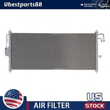 AC Condenser For 2002-2006 Nissan Sentra Aluminum With Receiver Drier NI3030152