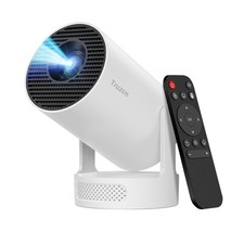 Mini Projector, Portable Projector 4K Support and 5W Speaker  with WiFi 6  ...