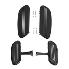 Driver&Passenger Floorboard Front&Rear Footboard Kit Fit for Harley Touring Road