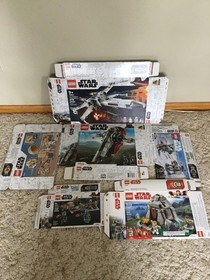 Lego Star Wars Box Collection 75159 75290 75098 75059 75331 10236 9516 9526 7879