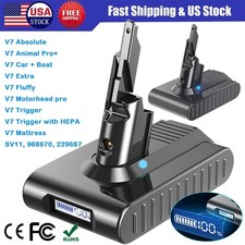 21.6V 9500mAh Replacement Battery for Dyson V7 SV11 Animal V7 Extra V7 Fluffy YA