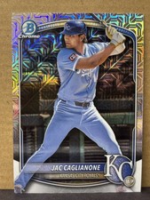 2025 Bowman Chrome - Prospects Jac Caglianone #BCP-154 Mojo Refractor (RC)
