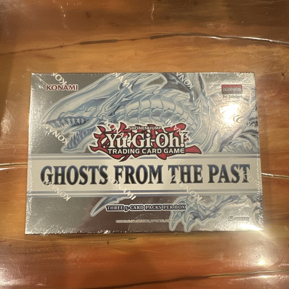 2021 GHOSTS FROM THE PAST 1ST EDITION FACTORY SEALED YU-GI-OH BOX