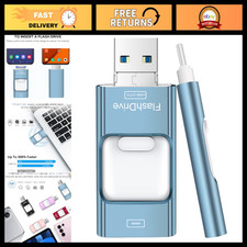 256GB 4-in-1 USB Type C Flash Drive, Photo Stick External Storage for Phone  Ta