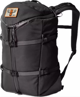 Brand New* YETI 27L Black Bozeman Backpack With Jackalope Patch