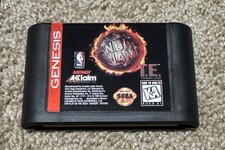 Sega Genesis NBA Jam Tournament Edition-Cartridge Only-Tested Works-