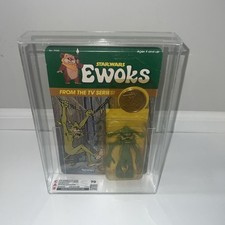 DULOK SCOUT STAR WARS 1985 KENNER EWOKS GRADED CAS 70