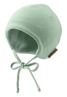 Baby Beanie MüTze Microfleece Mit Ohrenklappen SteingrüN 35 Sterntaler