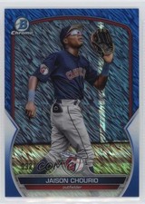2023 Bowman Chrome Prospects Blue Shimmer Refractor 32/150 Jaison Chourio 0r5l