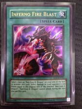 Yugioh Inferno Fire Blast SOD-EN042 Unlimited Ultra Rare NM/M