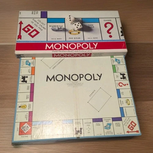 Vintage Monopoly Board Game 1973 Parker Brothers Original Classic - Complete