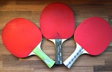 Table Tennis Racket Lot - Friendship, Nimatsu LKT Ping Pong Paddles -You Choose 