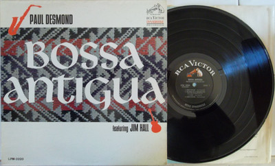 Bossa Antigua by Paul Desmond (Vinyl LP, 1965, RCA, Mono) Jim Hall G/VG+