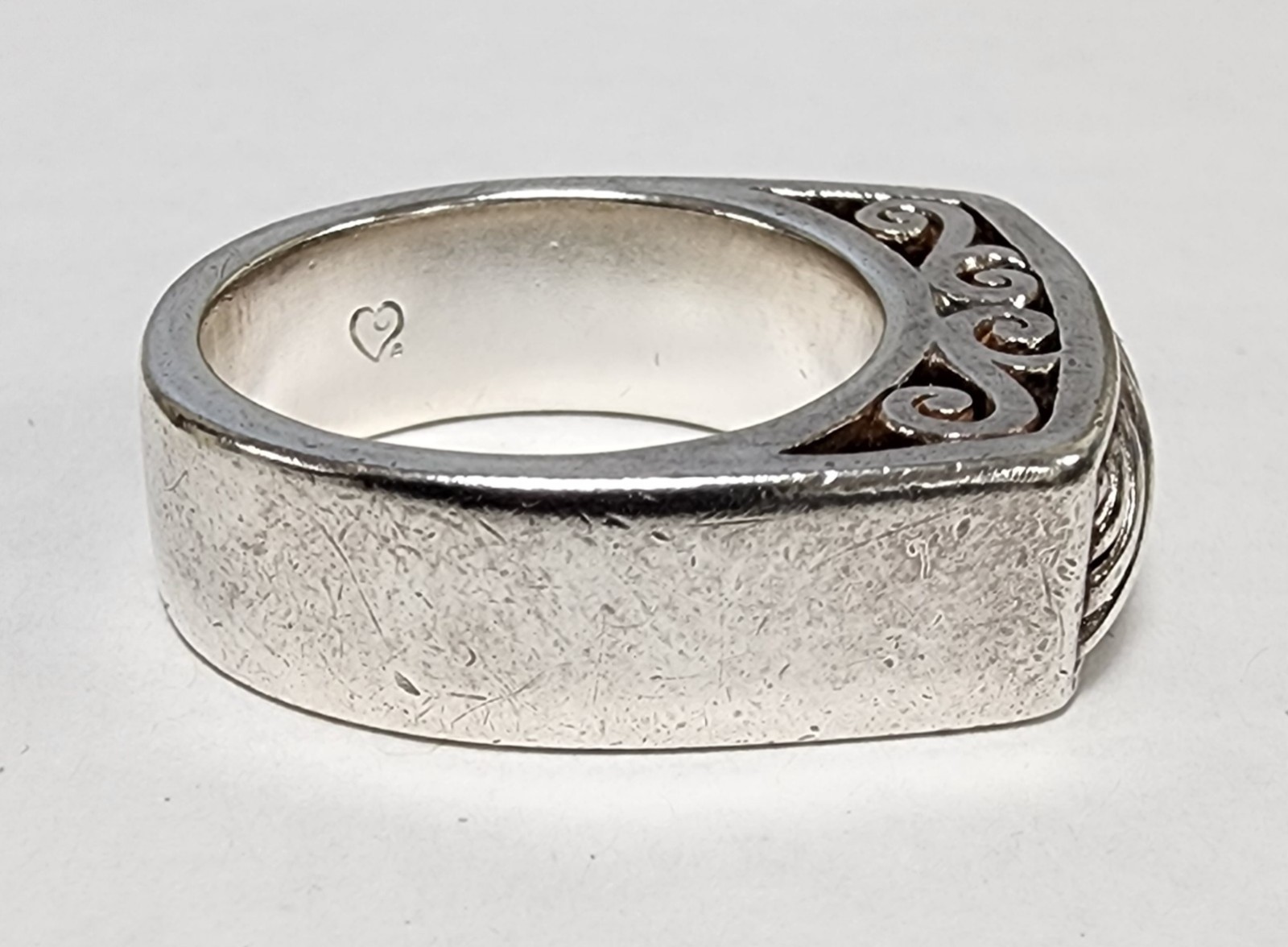 Brighton Sterling Silver 925 Rectangular Cable Op… - image 4