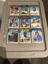 1986 Topps Traded Baseball Card Complete Set In Pages-Barry Bonds- Bo Jackson+++