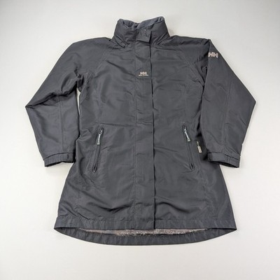 Helly Hansen wasserdichte Jacke Gr. S Damen Techwear Outdoor Regenmantel minimal