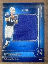 PEYTON MANNING 2025 Panini Silhouette Jumbo Memorabilia 13/99 Colts PLAYER WORN