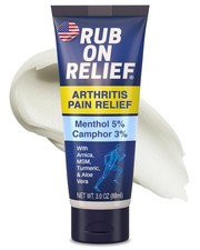 Arthritis Pain Relief Cream 10-in-1 Non-Greasy Joints Pain Cream for Knees,...