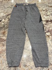 Aviator Nation Women's Grey and Black Joggers Size Large Sweatpants