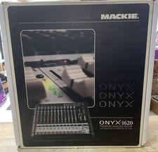 Mackie Onyx 1620   16-Channel Premium Analog Mixer W/ Perkins EQ  Firewire Opti