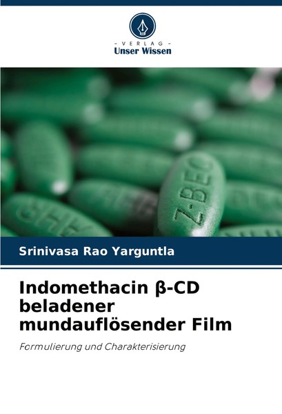 Indomethacin ¿-CD Beladener MundauflöSender Film Srinivasa Rao Yarguntla Buch-image