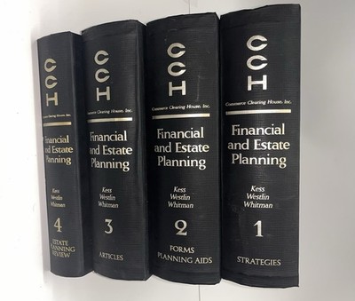 Vintage CCH Estate Planning Guides Commerce Clearing House Inc. CCH