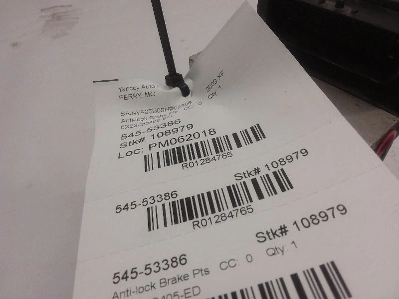 2009 Jaguar XF антиблокировочный тормоз ABS модуль в сборе через Vin R07398 - Изображение 4 из 4