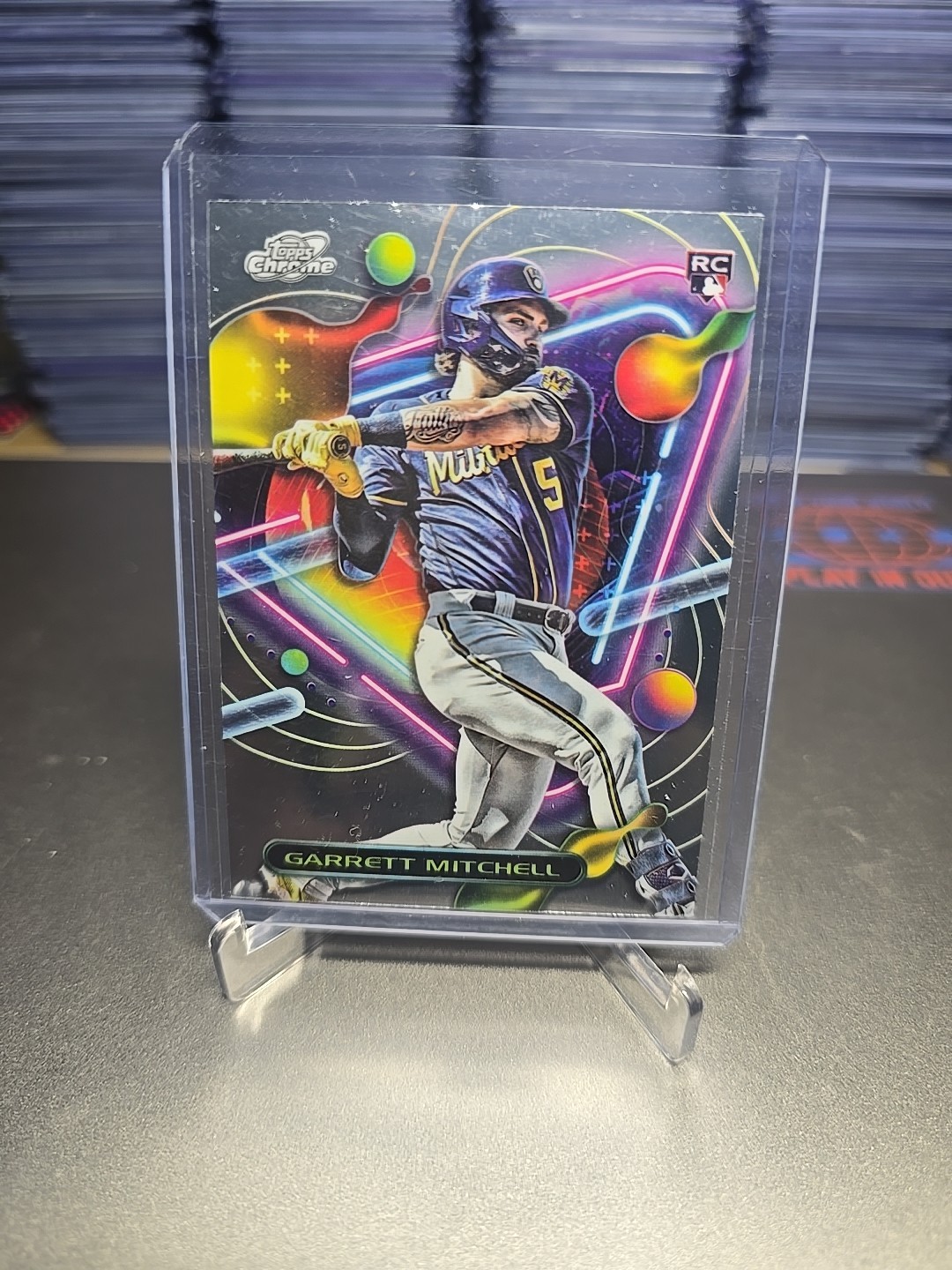 2023 Topps Cosmic Chrome - Garrett Mitchell #154 (RC)