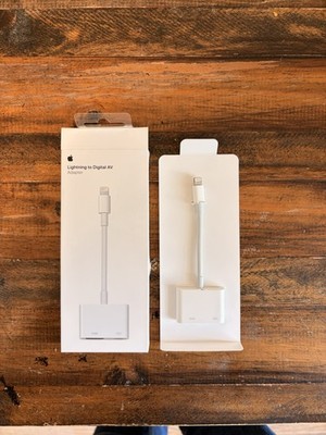 GENUINE Apple Lightning to Digital AV Adapter MD826AM/A OPEN BOX