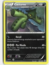 Cacturne 88/162 Uncommon BREAKthrough Pokemon Lightly Played