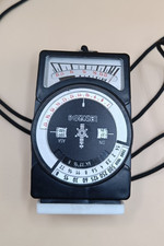 Misuratore Luce Fotoelettrico Leningrado 8 Testato Funzionante + Custodia Diffusore Manuale