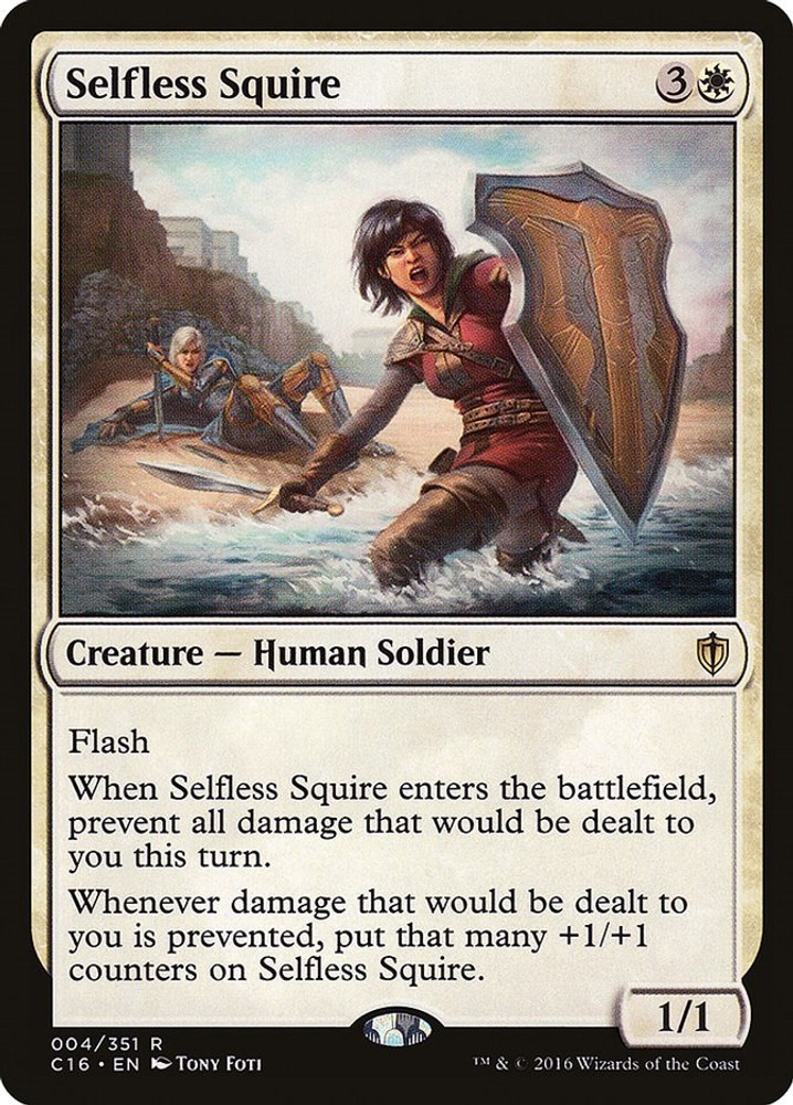 Selfless Squire #4 (NM) Commander 2016 (C16) MTG