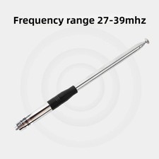 27-39MHz Shortwave Telescopic Antenna 1.3-Meter for QUANSHENG TK11 Walkie Talkie
