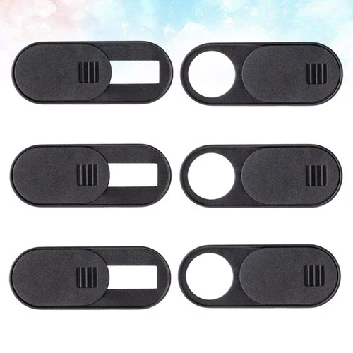  6 PCS Computer Webcam Camera Slider Cache Ordinateur Portable Housses Caméra