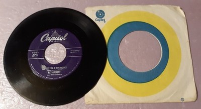 Ray Anthony I'll See You In My Dreams/Slider by Capitol 7'' Vinyl Record 45rpm