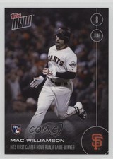 2016 Topps Now Topps Online Exclusive /441 Mac Williamson #138 n1u