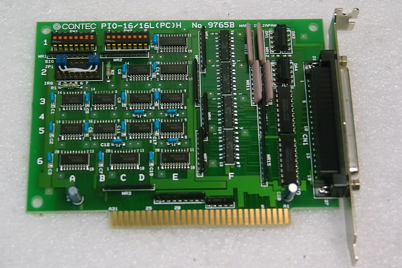 CONTEC BOARD PIO-16/16L [PC] H 9765B LOT OF 2 FREE SHIP | eBay
