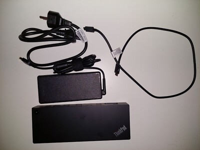 Lenovo Thunderbolt 3 Dock Gen 2, inkl. 135W Netzteil und USB-C Anschlusskabel