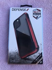 NEW X-Doria Defense Shield Case for Apple iPhone 2019 5.8  - Black and Red