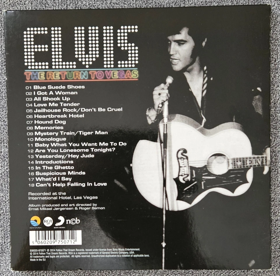 Elvis Presley-The Return To Vegas FTD CD Neuwertig - Bild 2 von 3